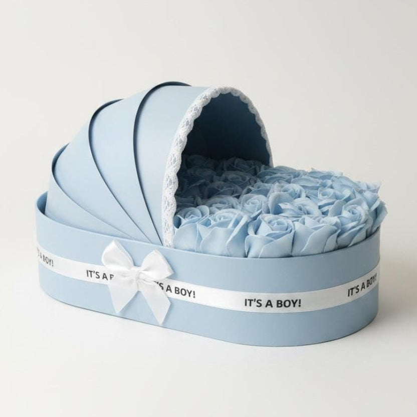 The Powder Blue Cradle Set