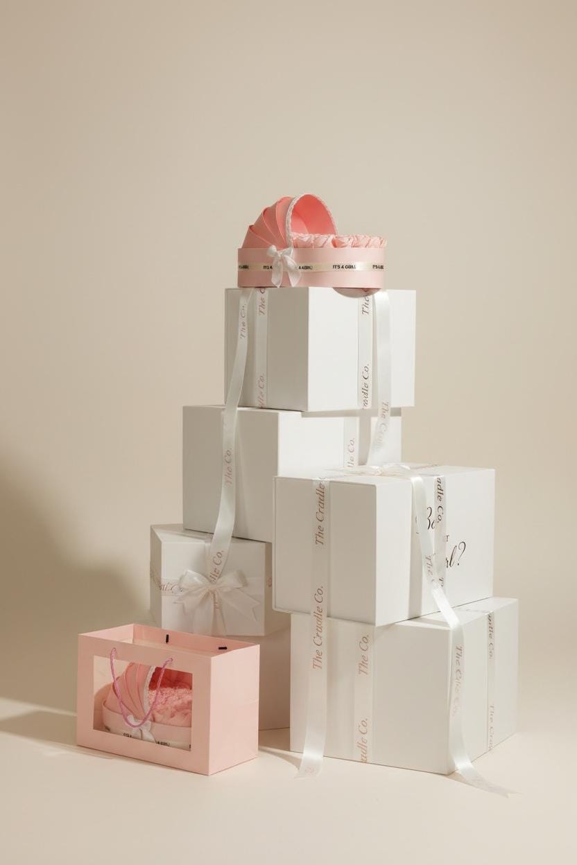 The Blush Cradle Set