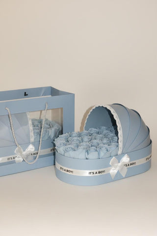The Powder Blue Cradle Set