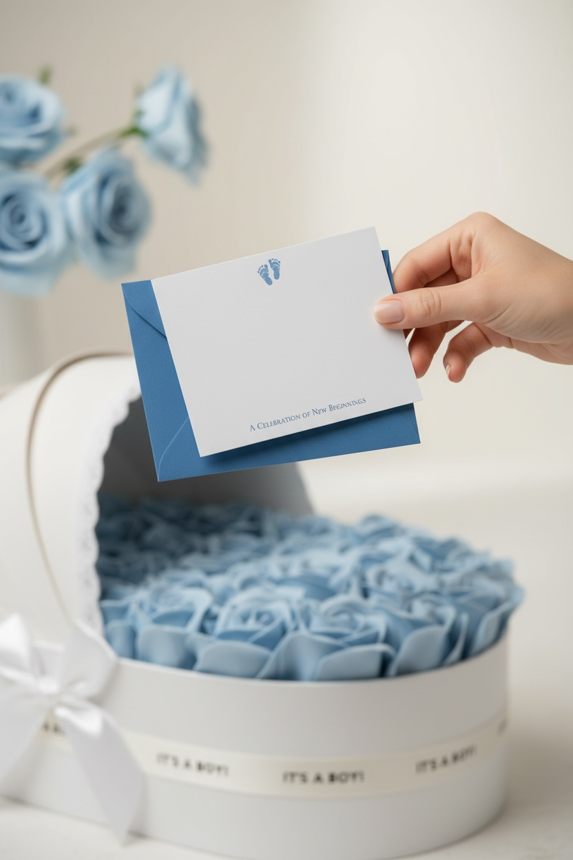 The Powder Blue Cradle Set
