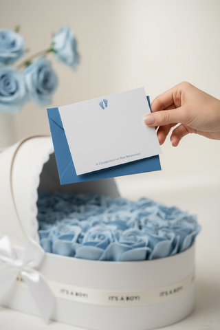 The Powder Blue Cradle Set